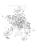 Page C Diagram and Parts List for 31AE9P3J801 2005-2 Yard Man Snow Blower